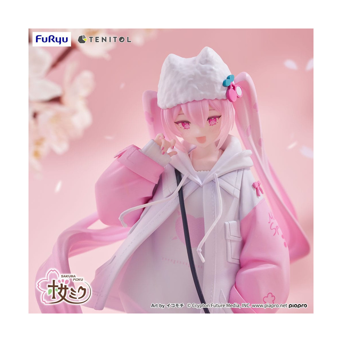 Furyu - Tenitol Sakura Miku Estilo Cool [petit]