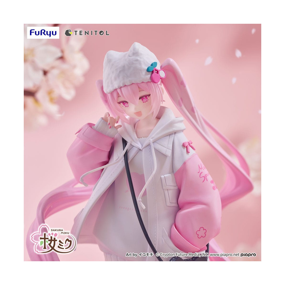 Furyu - Tenitol Sakura Miku Estilo Cool [petit]