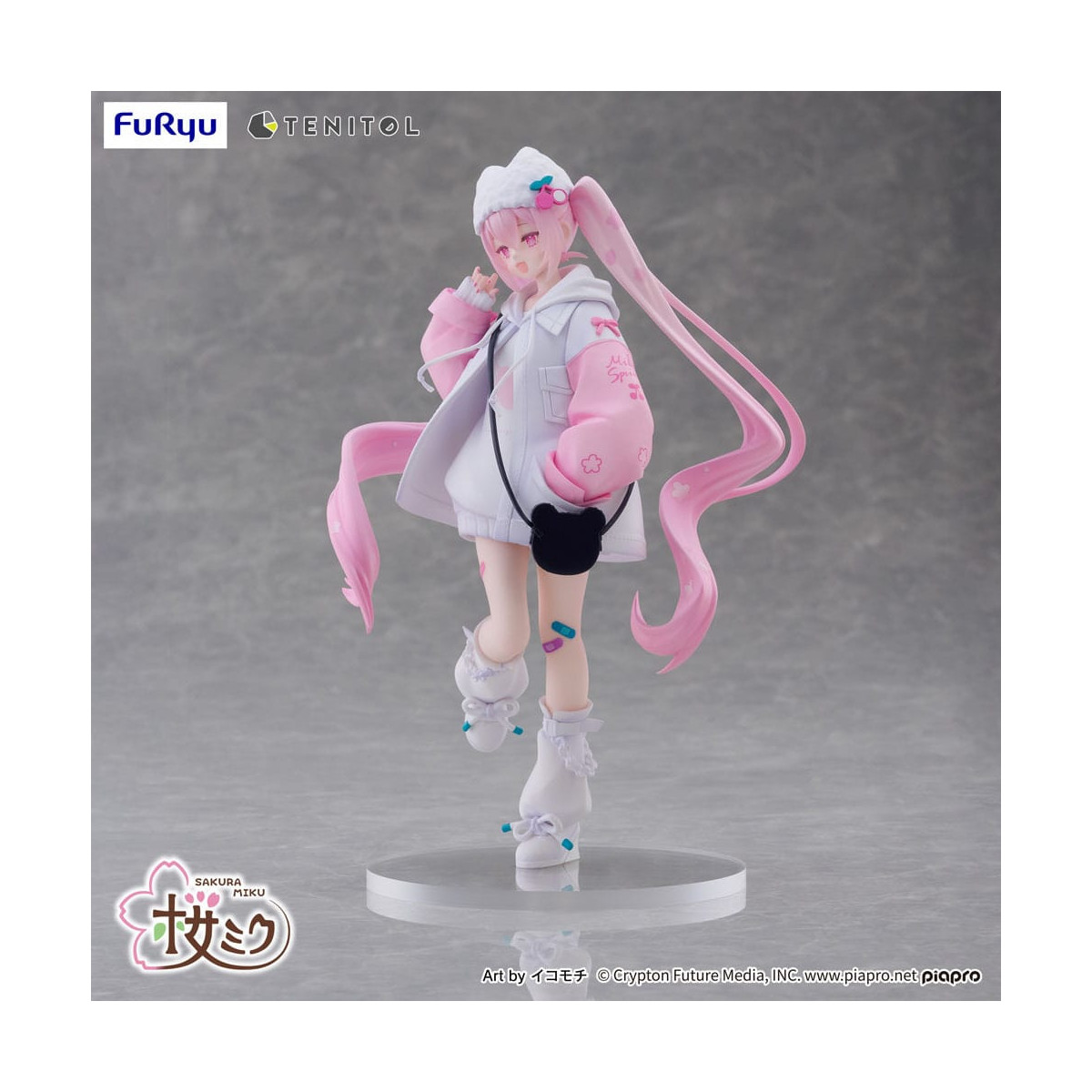 Furyu - Tenitol Sakura Miku Estilo Cool [petit]