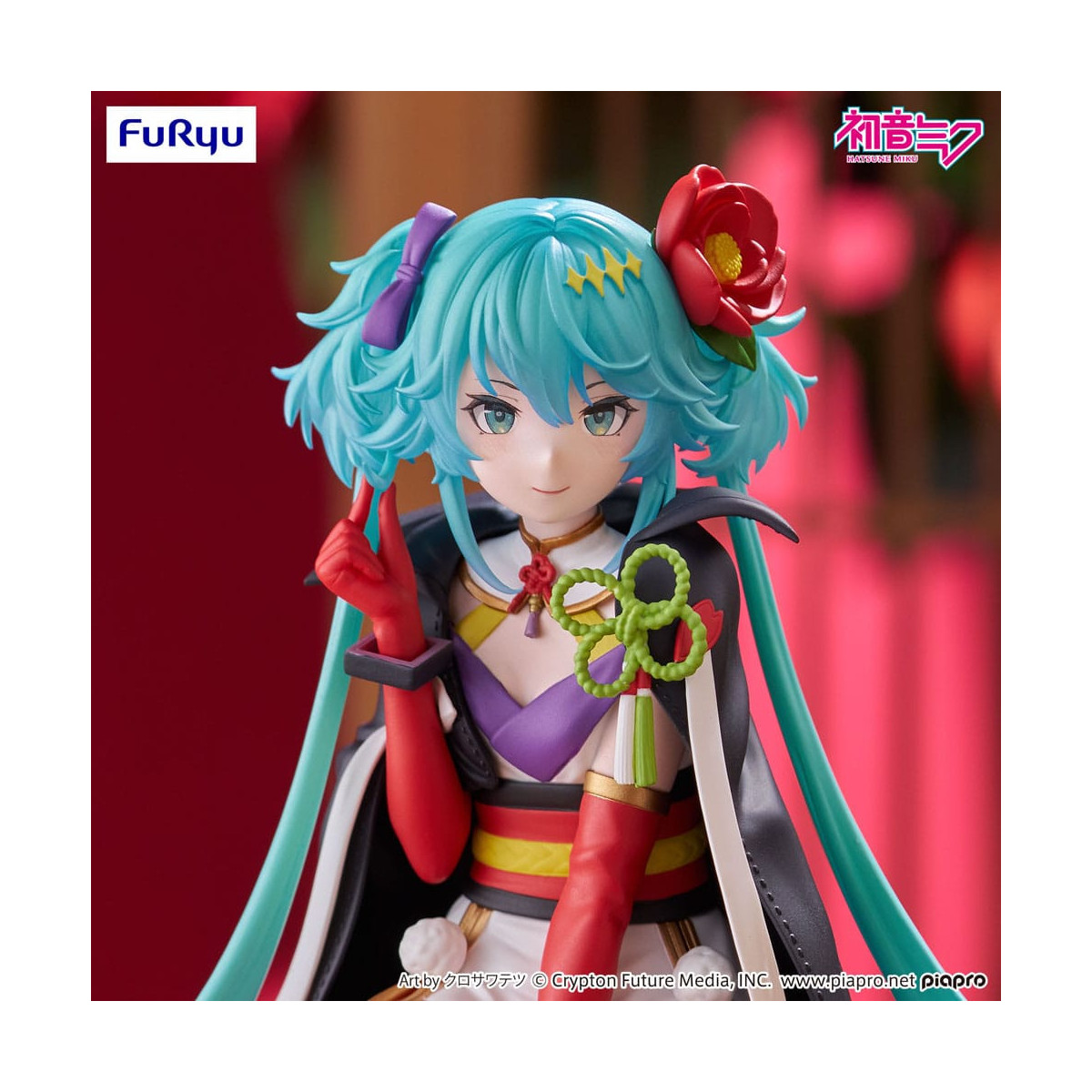 Furyu - HATSUNE MIKU Flower Fairy Camellia - Tapón para fideos
