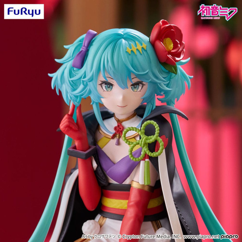 Furyu - HATSUNE MIKU Flower Fairy Camellia - Tapón para fideos