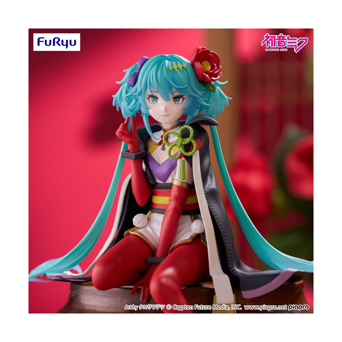 Furyu - HATSUNE MIKU Flower Fairy Camellia - Tapón para fideos