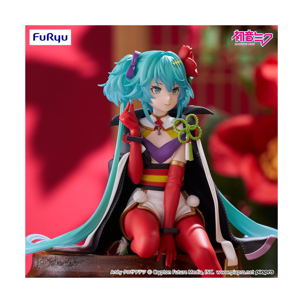 Furyu - HATSUNE MIKU Flower Fairy Camellia - Tapón para fideos