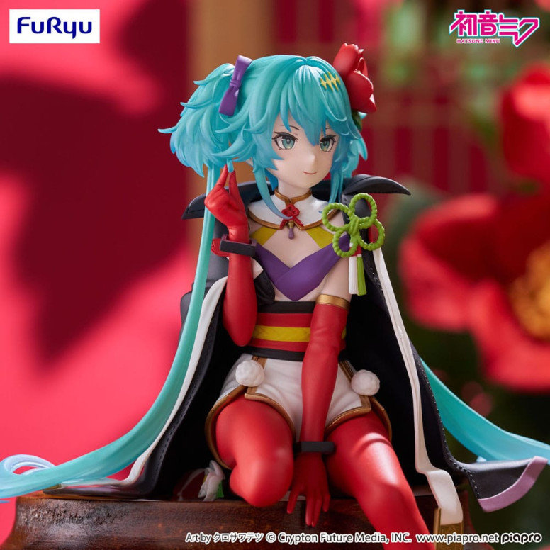 Furyu - HATSUNE MIKU Flower Fairy Camellia - Tapón para fideos
