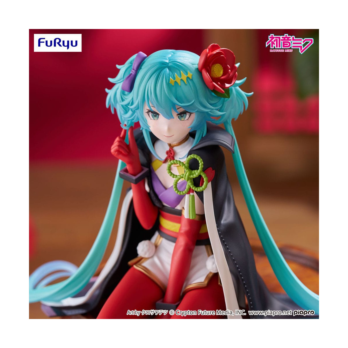 Furyu - HATSUNE MIKU Flower Fairy Camellia - Tapón para fideos