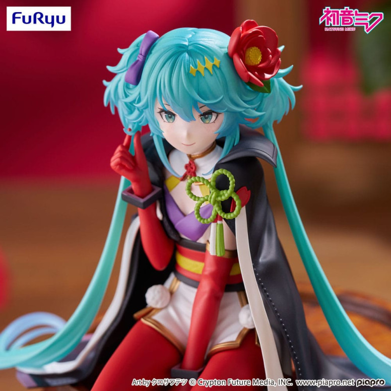Furyu - HATSUNE MIKU Flower Fairy Camellia - Tapón para fideos