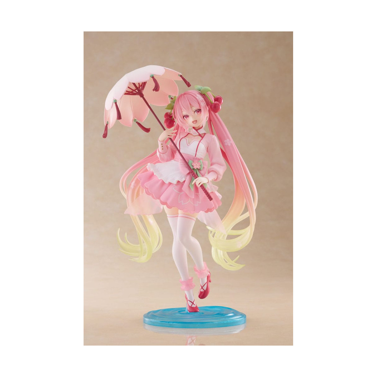 Taito AMP Fig - Hatsune Miku - SAKURA MIKU LANTERN VER. Figura