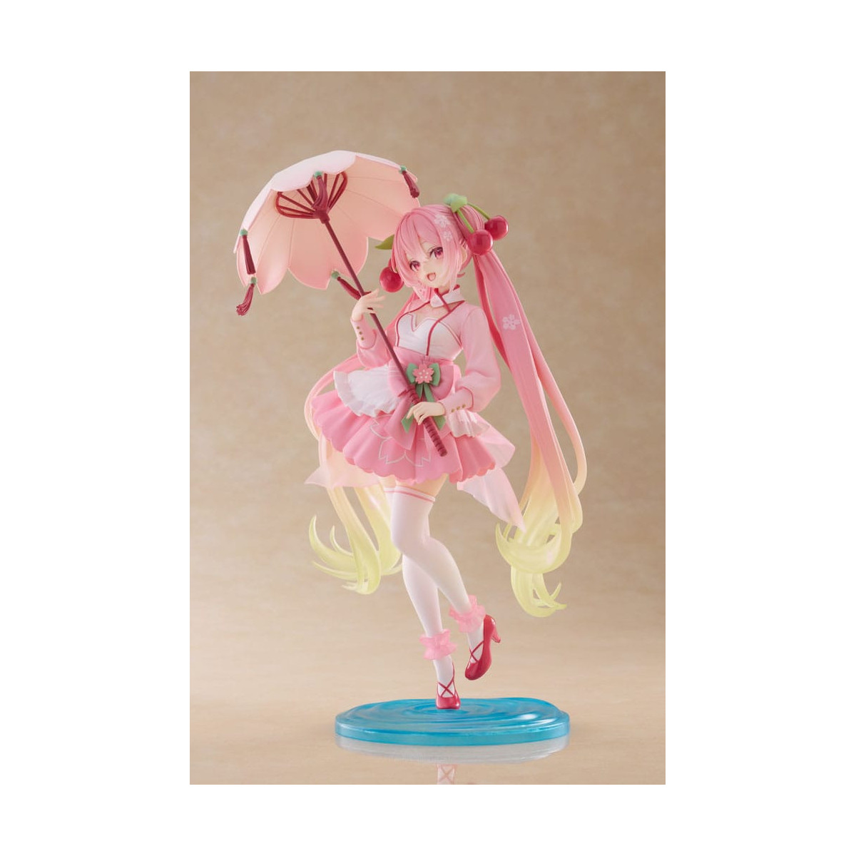 Taito AMP Fig - Hatsune Miku - SAKURA MIKU LANTERN VER. Figura