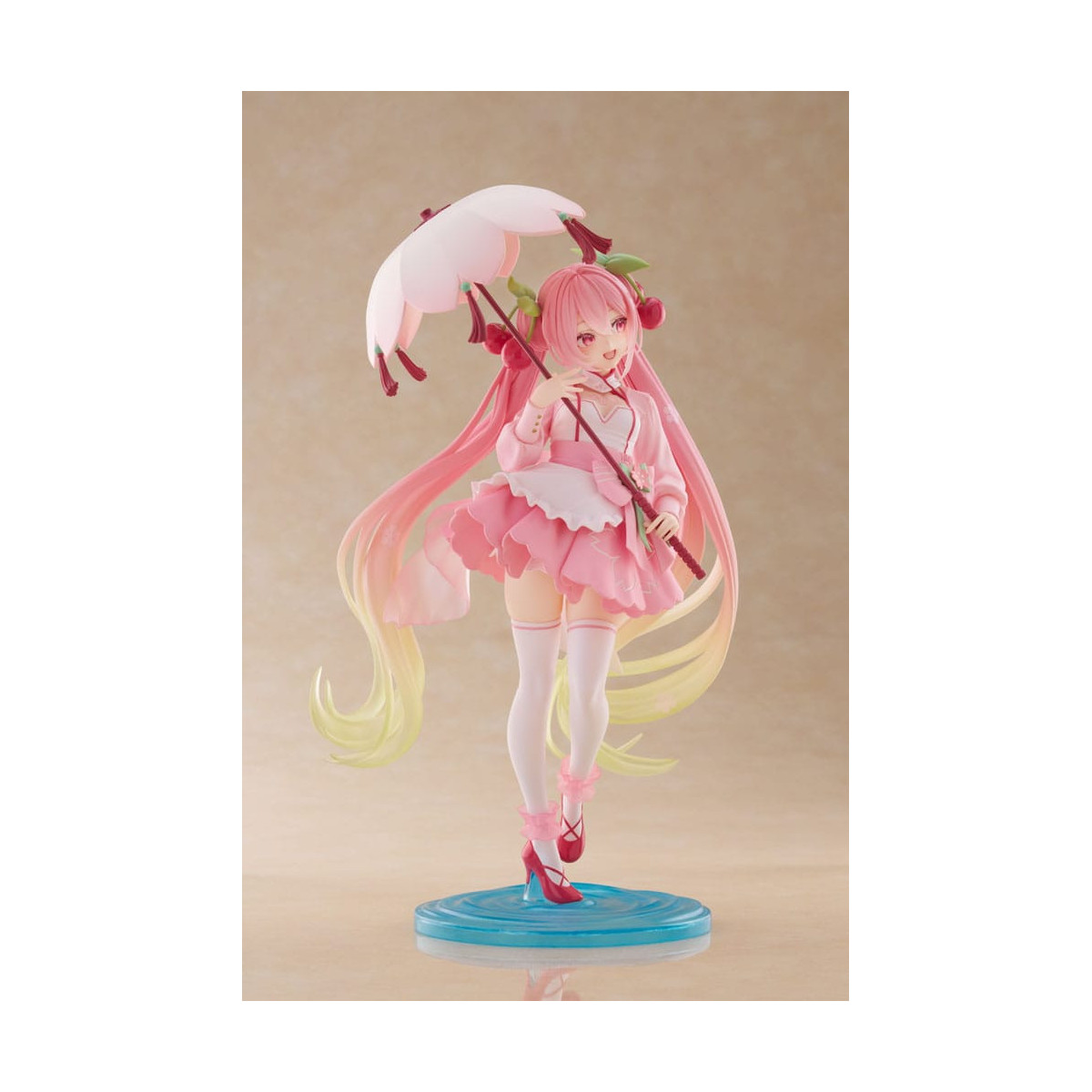 Taito AMP Fig - Hatsune Miku - SAKURA MIKU LANTERN VER. Figura