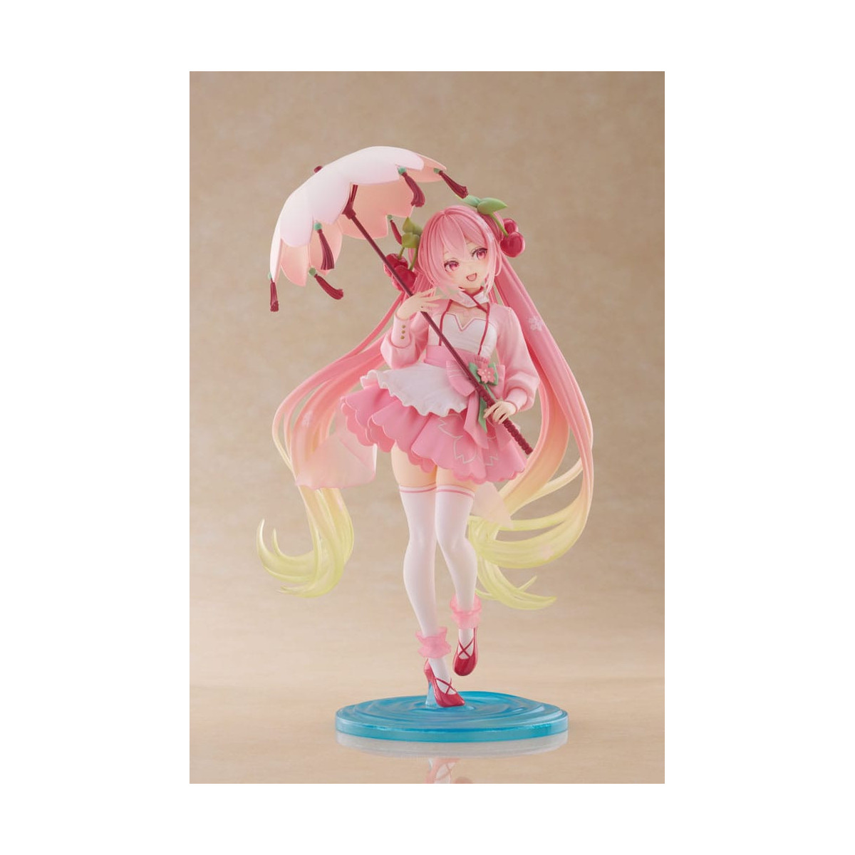 Taito AMP Fig - Hatsune Miku - SAKURA MIKU LANTERN VER. Figura