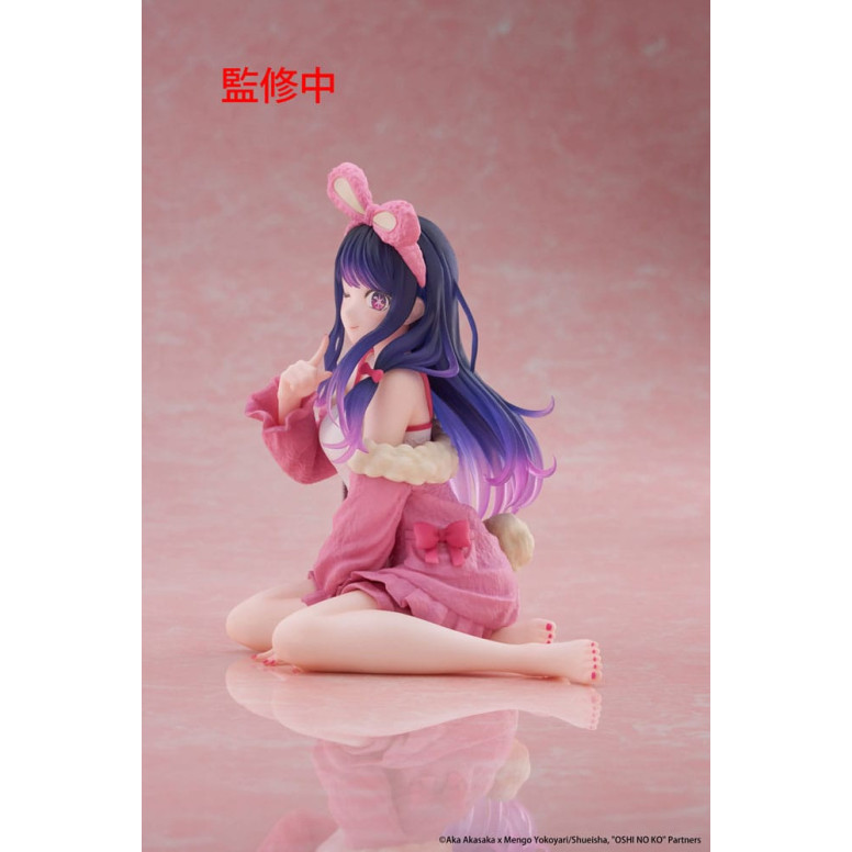 Taito - Figura de escritorio Ai (versión «Rabbit Room Wear») - Oshi no Ko