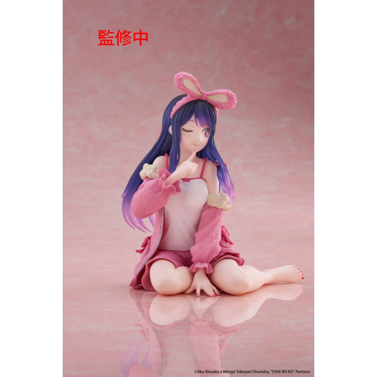 Taito - Figura de escritorio Ai (versión «Rabbit Room Wear») - Oshi no Ko