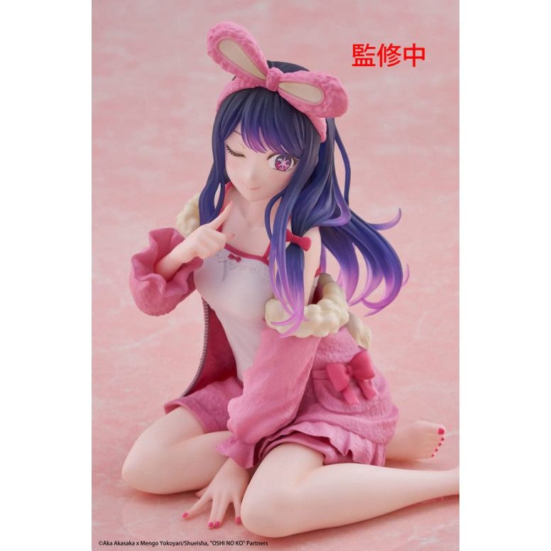 Taito - Figura de escritorio Ai (versión «Rabbit Room Wear») - Oshi no Ko