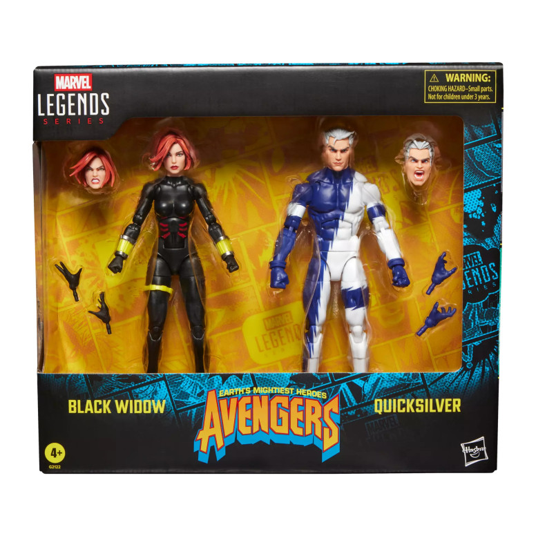 Marvel Legends - Black Widow y Quicksilver