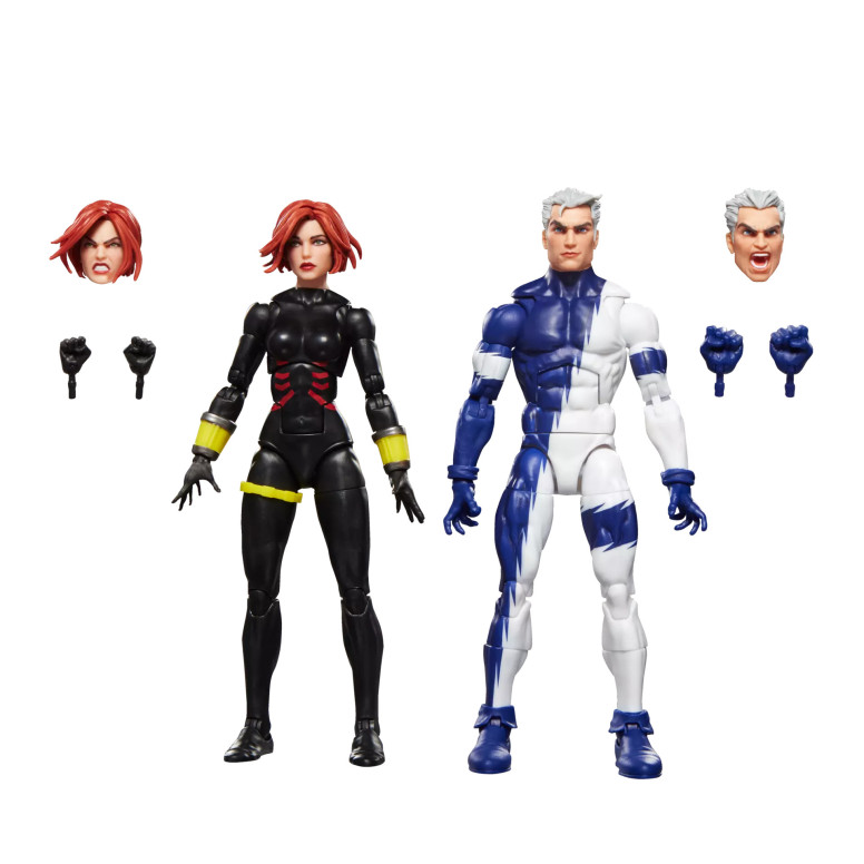 Marvel Legends - Black Widow y Quicksilver