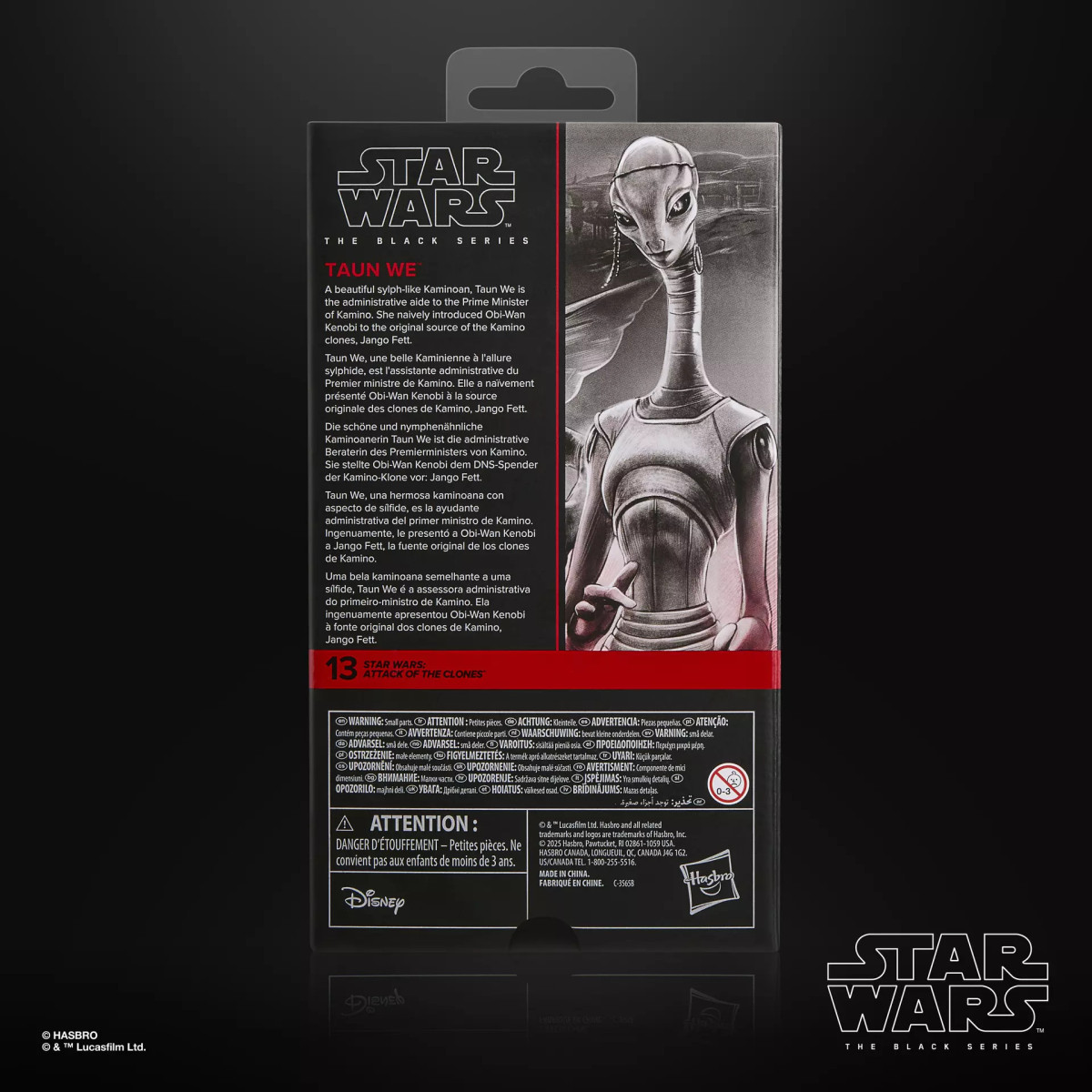 Star Wars Black Series - Taun We - El ataque de los clones