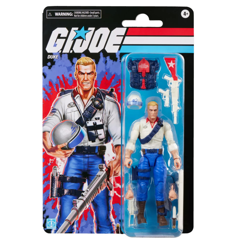 Hasbro G.I.JOE Serie Classified - USA Duke Retro en caja
