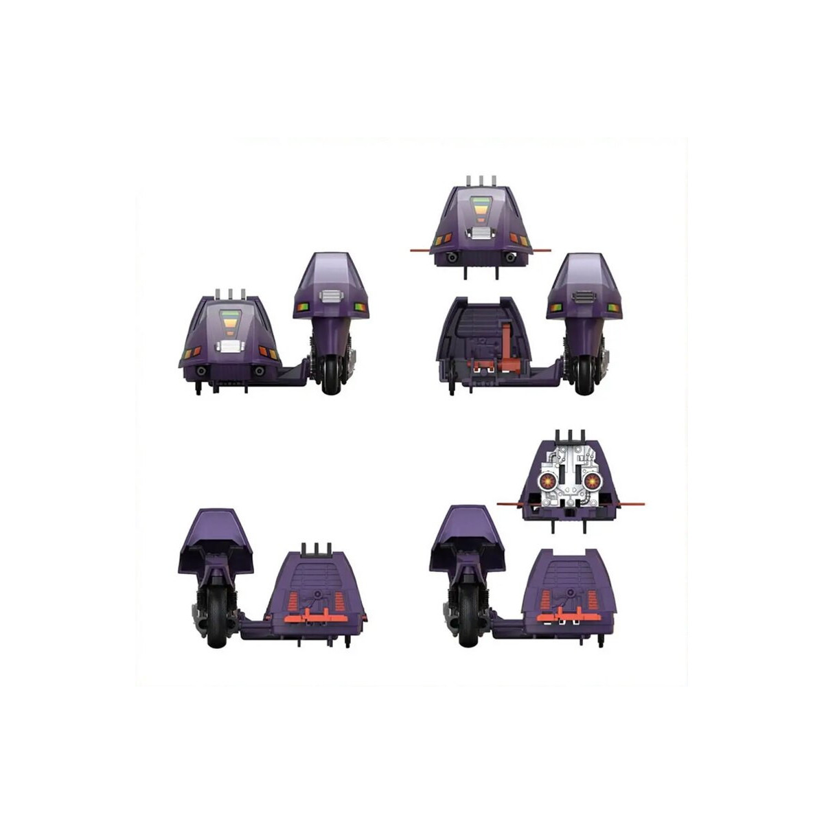 Los súbditos leales - M.A.S.K. Wave 2 - Sly Rax con Piraña SSC (Stealth Submarine Cycle)