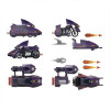 Los súbditos leales - M.A.S.K. Wave 2 - Sly Rax con Piraña SSC (Stealth Submarine Cycle)