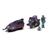 Los súbditos leales - M.A.S.K. Wave 2 - Sly Rax con Piraña SSC (Stealth Submarine Cycle)