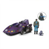 Los súbditos leales - M.A.S.K. Wave 2 - Sly Rax con Piraña SSC (Stealth Submarine Cycle)