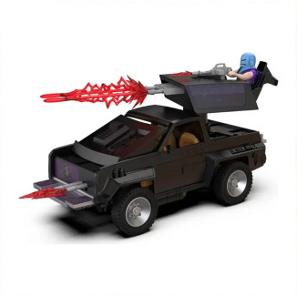 Los súbditos leales - M.A.S.K. Wave 2 - Cliff Dagger con Jackhammer AAV (Vehículo blindado de asalto)