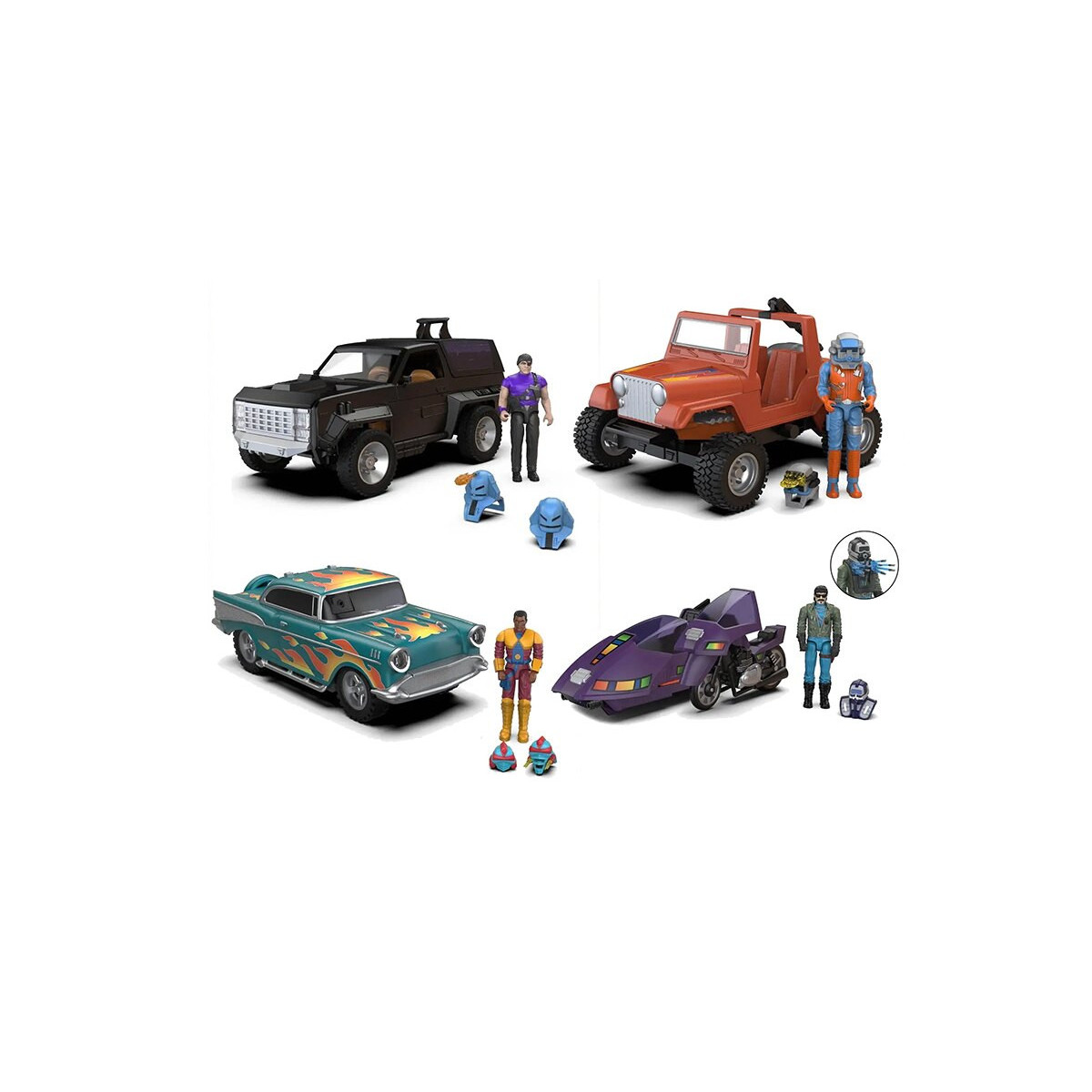 Los súbditos leales - M.A.S.K. Wave 2 - Cliff Dagger con Jackhammer AAV (Vehículo blindado de asalto)
