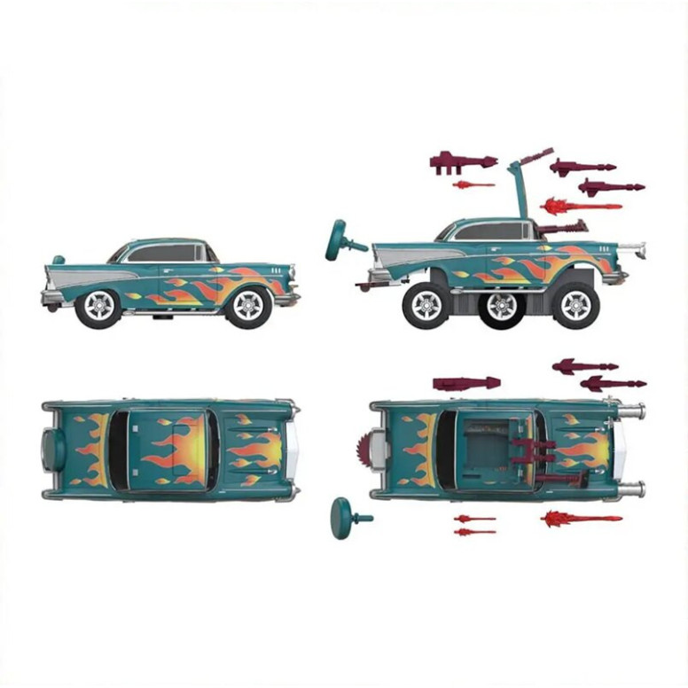 Los leales súbditos - M.A.S.K. Wave 2 - Hondo MacLean con Hurricane