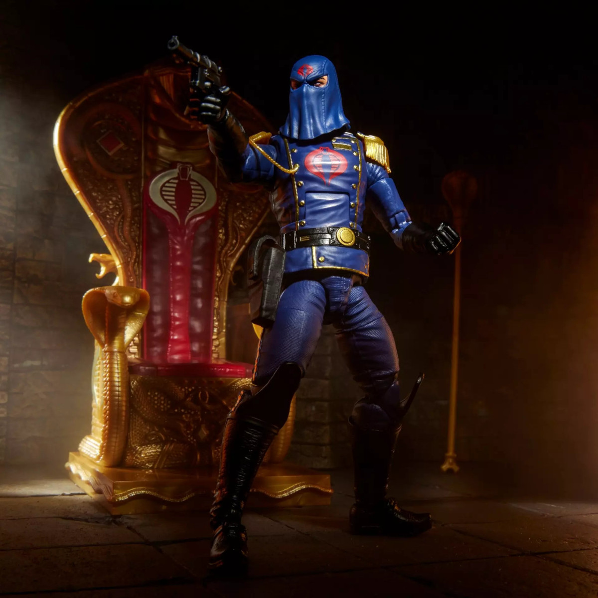 Hasbro G.I.JOE Serie Classified - Sudadera con capucha « » con el conjunto «Throne» Cobra