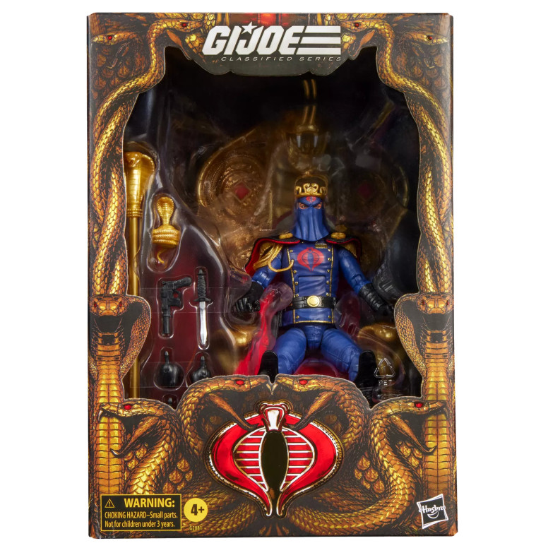 Hasbro G.I.JOE Serie Classified - Sudadera con capucha « » con el conjunto «Throne» Cobra