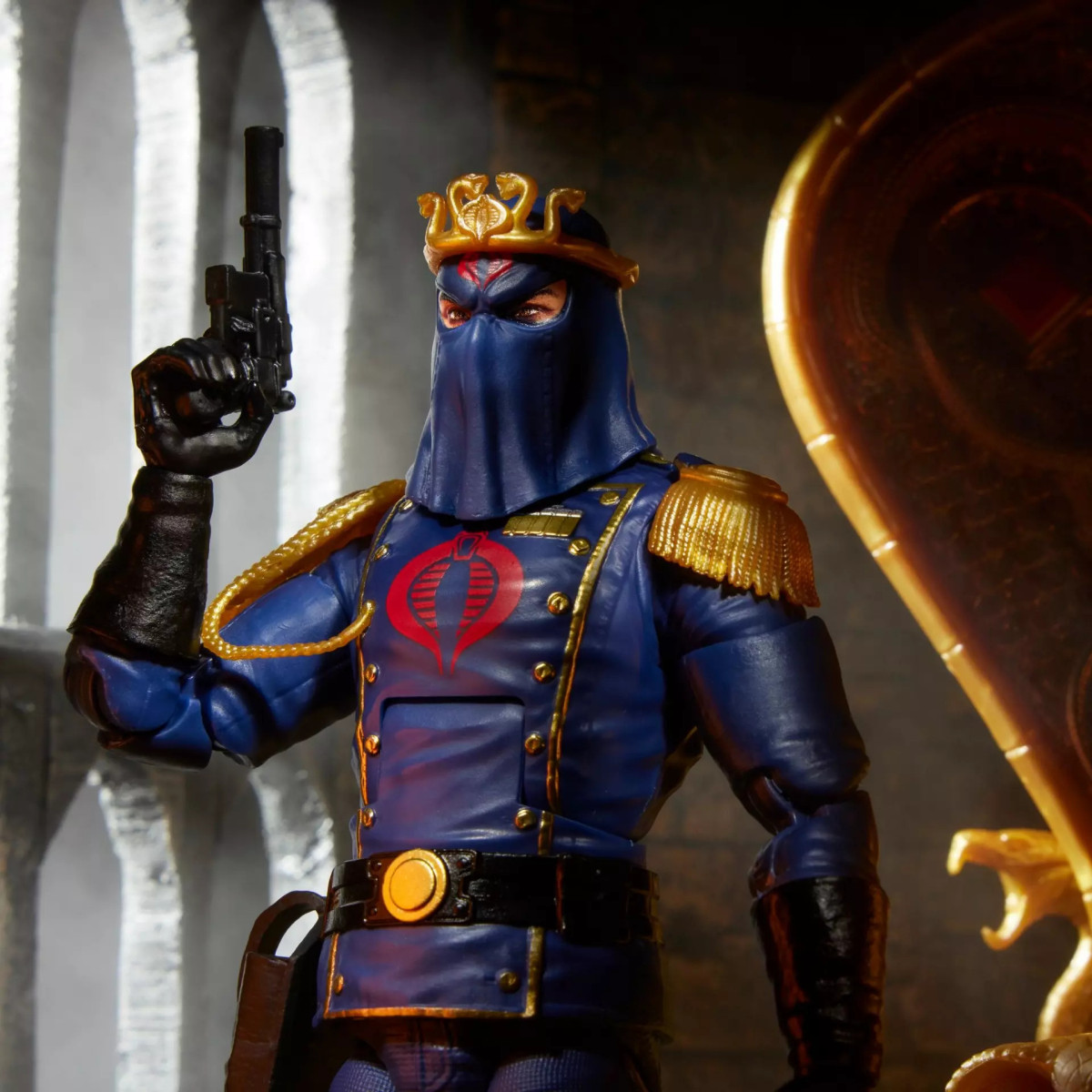 Hasbro G.I.JOE Serie Classified - Sudadera con capucha « » con el conjunto «Throne» Cobra
