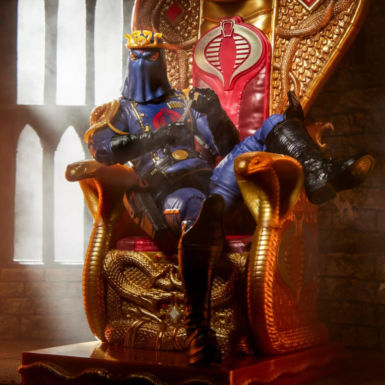Hasbro G.I.JOE Serie Classified - Sudadera con capucha « » con el conjunto «Throne» Cobra