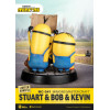 Beast Kingdom Iluminación - Master Craft Stuart, Bob y Kevin - Minions