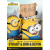 Beast Kingdom Iluminación - Master Craft Stuart, Bob y Kevin - Minions