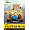 Beast Kingdom Iluminación - Master Craft Stuart, Bob y Kevin - Minions