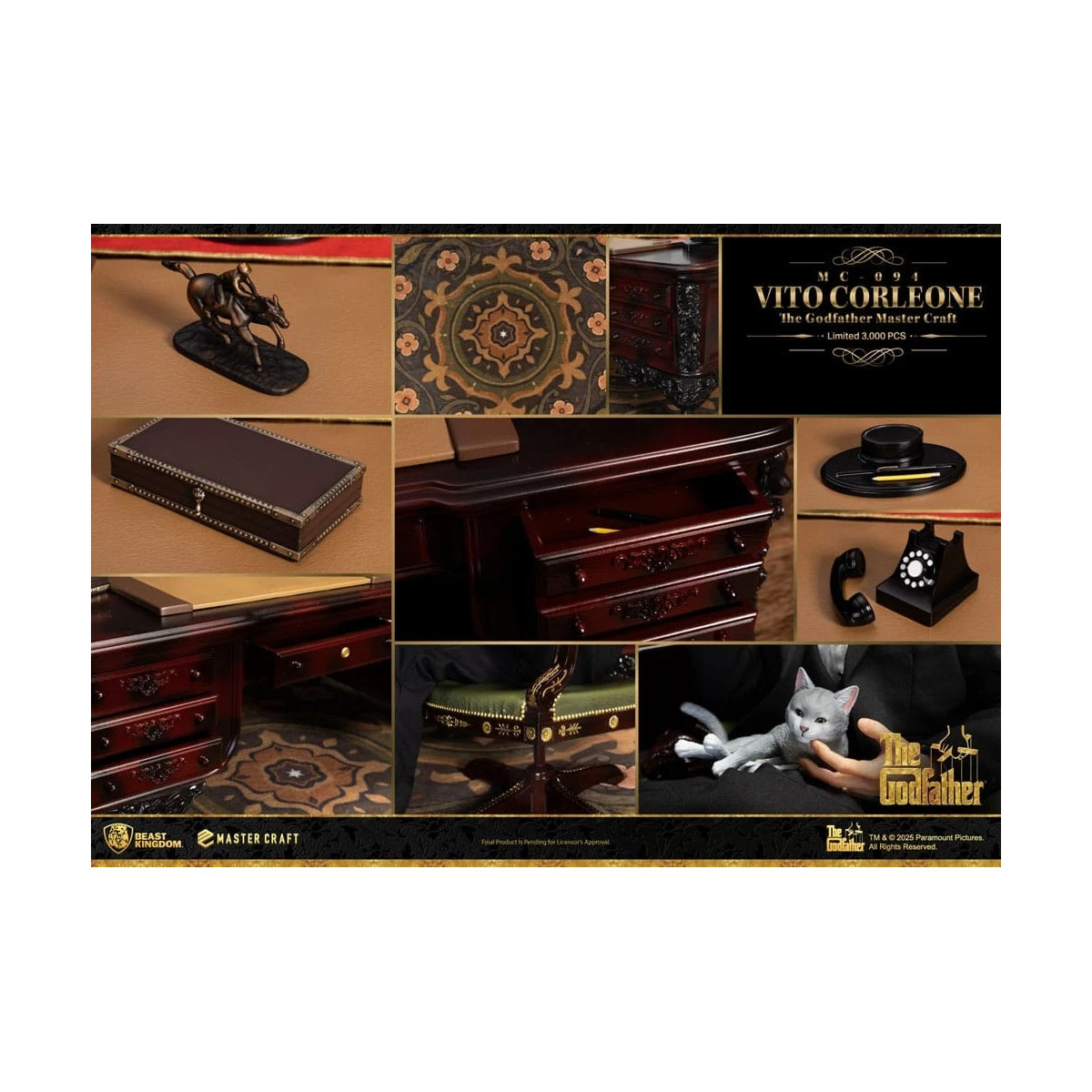 Beast Kingdom - Master Craft Vito Corleone - El padrino