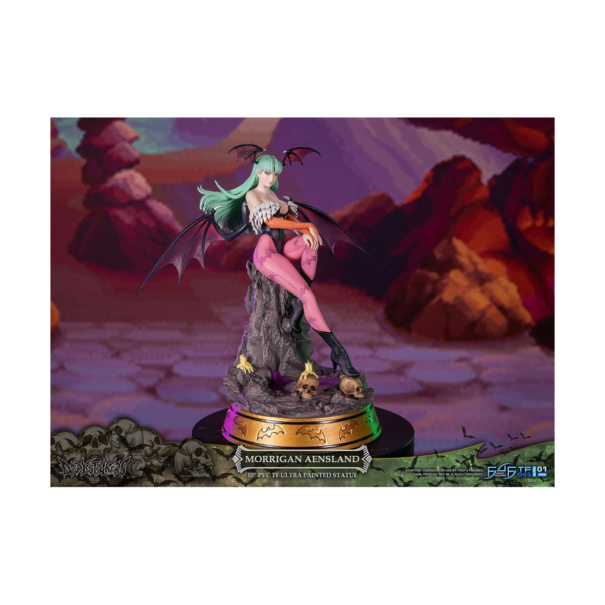 First 4 Figures - Darkstalkers - Estatua de PVC de Morrigan Aensland