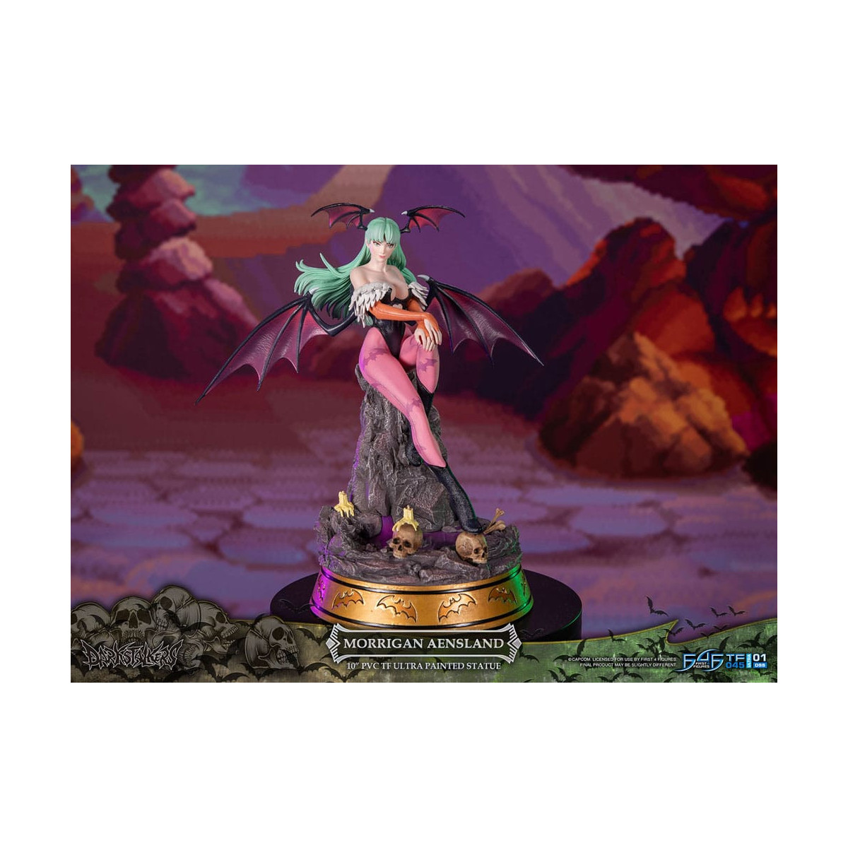 First 4 Figures - Darkstalkers - Estatua de PVC de Morrigan Aensland