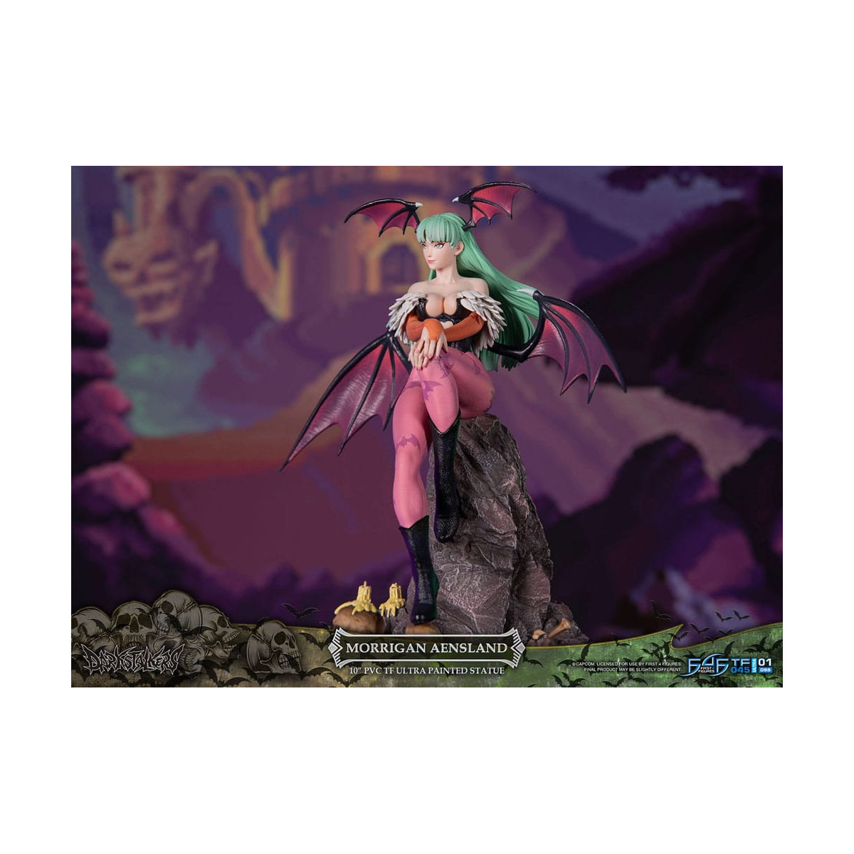 First 4 Figures - Darkstalkers - Estatua de PVC de Morrigan Aensland