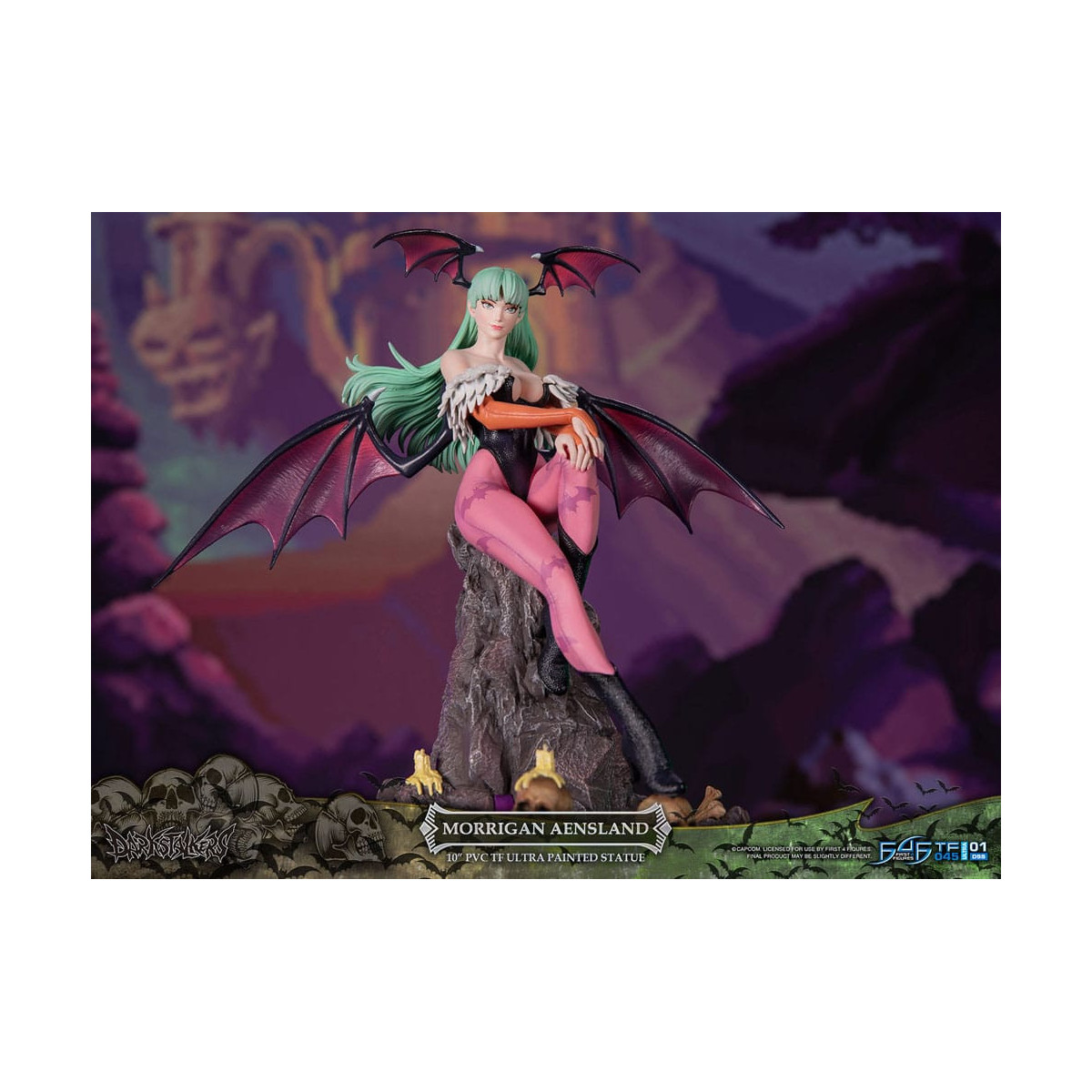First 4 Figures - Darkstalkers - Estatua de PVC de Morrigan Aensland