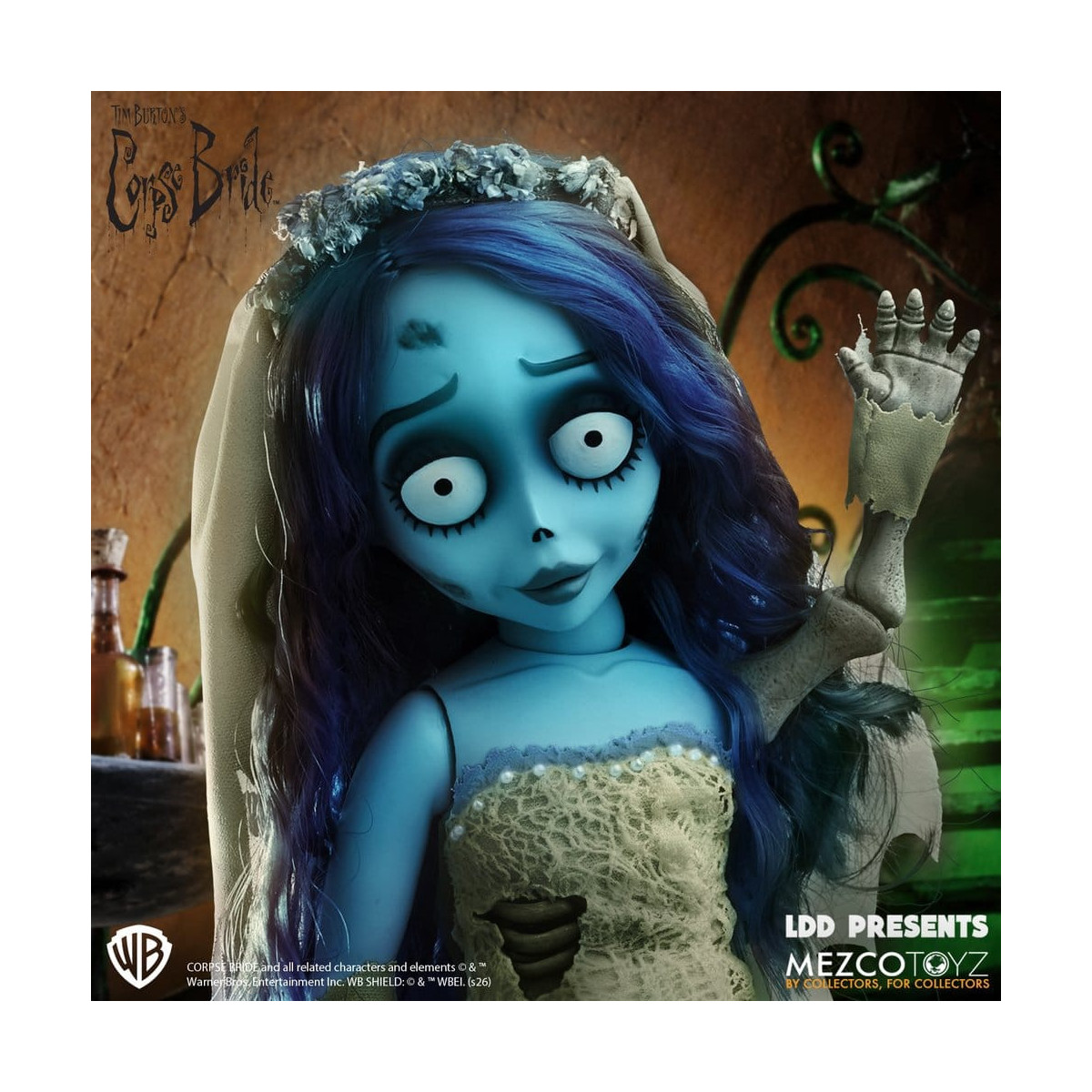 Mezco Living Dead Dolls - EMILY - Las bodas fúnebres