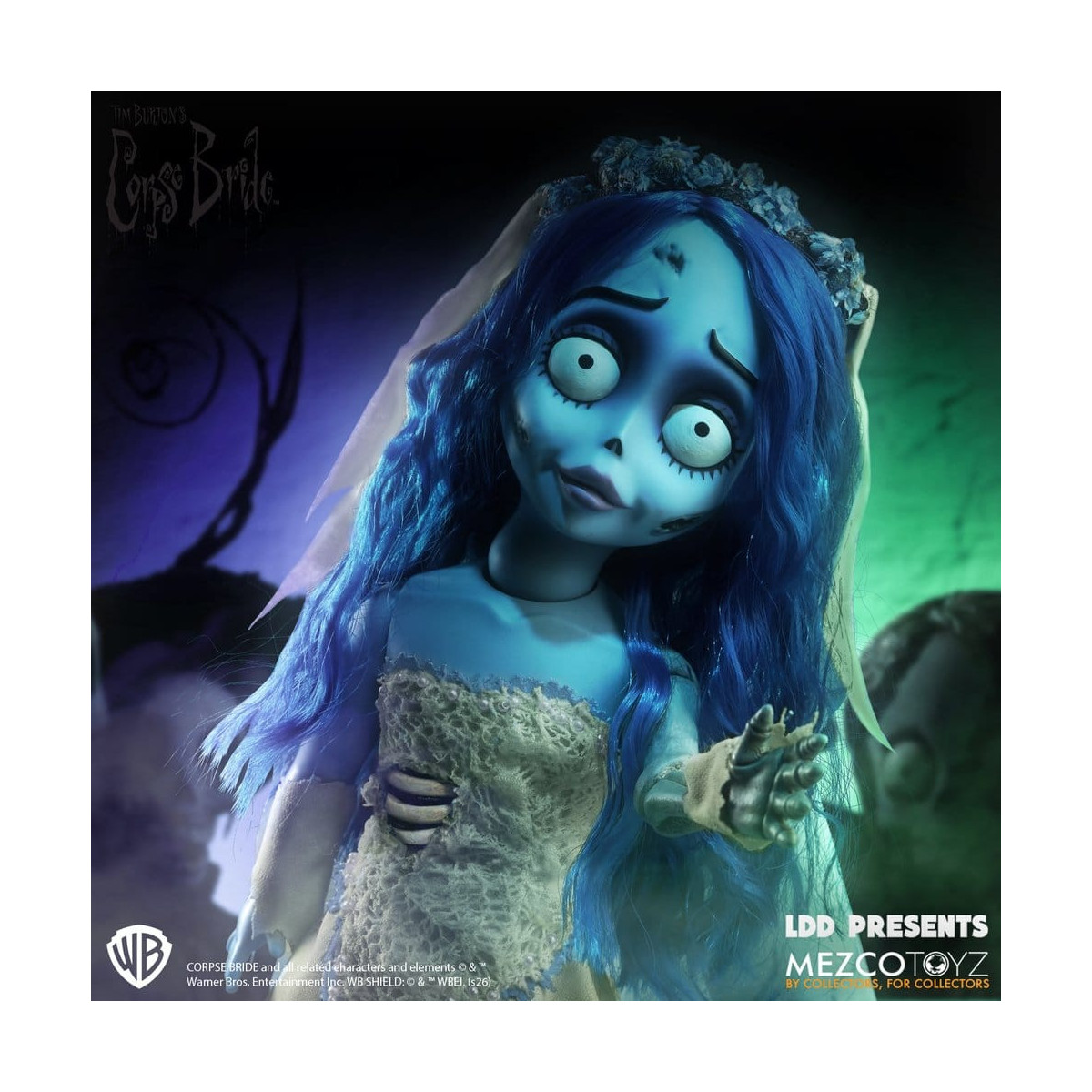 Mezco Living Dead Dolls - EMILY - Las bodas fúnebres