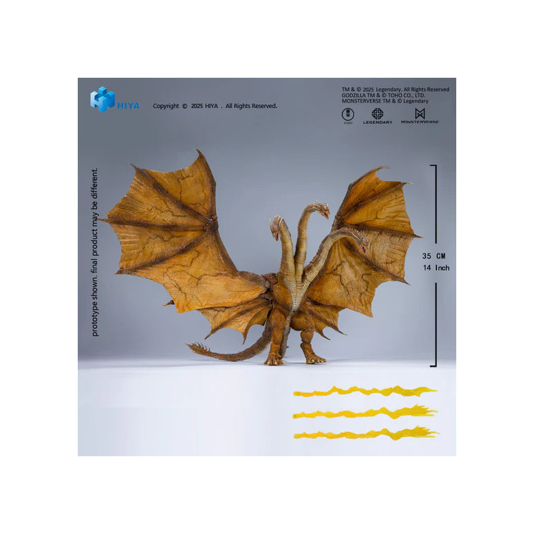 HIYA TOYS - Serie Exquisite Basic 1/12 - King Ghidorah 2.0 - « Godzilla: King of the Monsters» (2019)