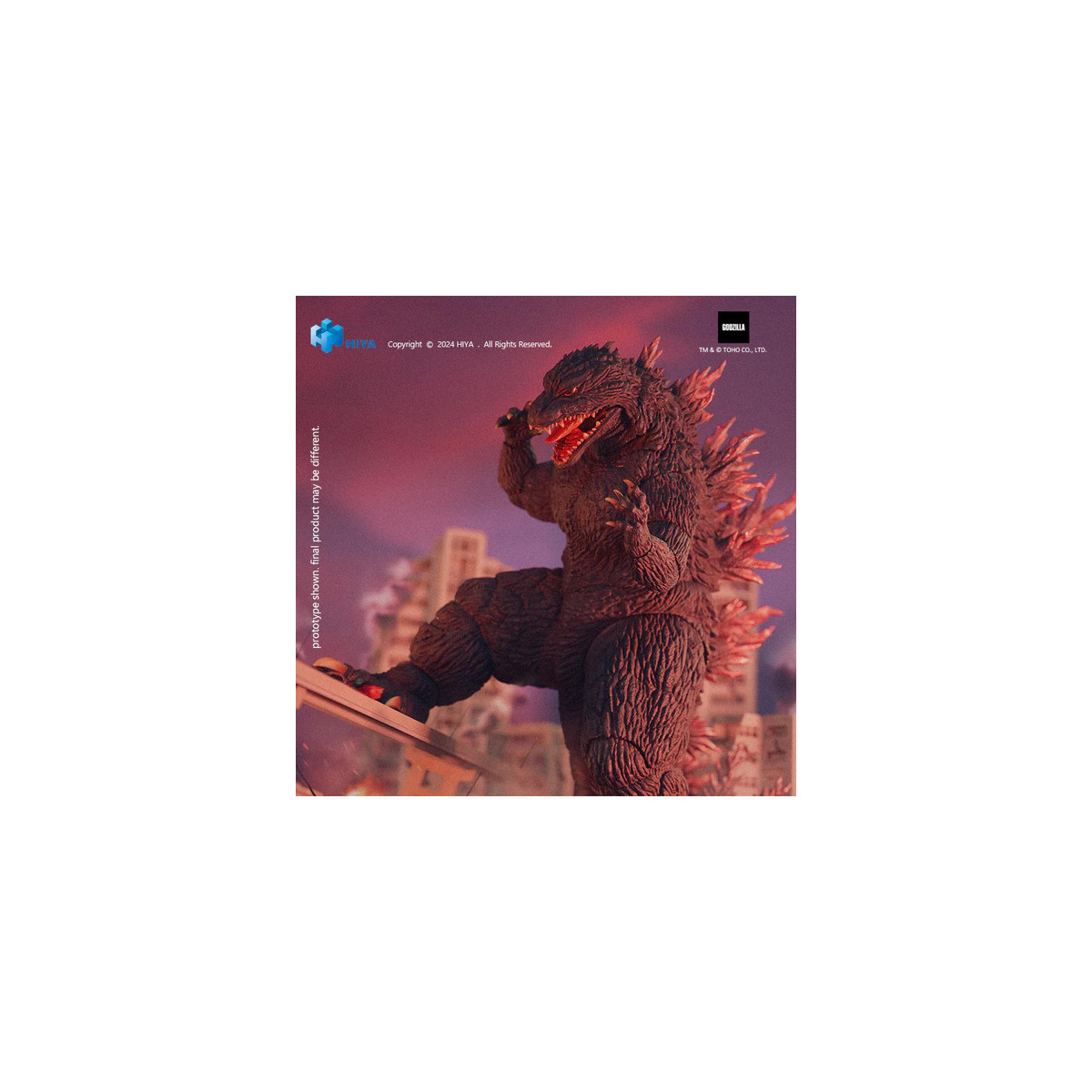 HIYA TOYS - Serie Exquisite Basic 1/12 - « Godzilla » 2000: Millennium (1999)
