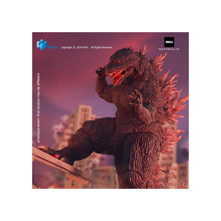 HIYA TOYS - Serie Exquisite Basic 1/12 - « Godzilla » 2000: Millennium (1999)