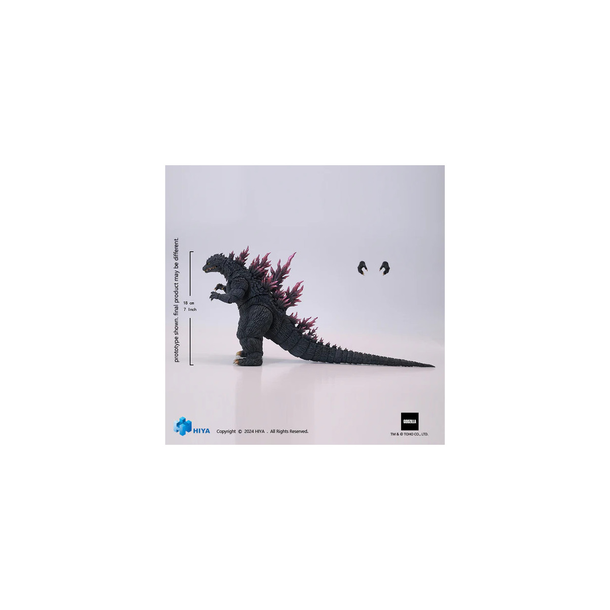 HIYA TOYS - Serie Exquisite Basic 1/12 - « Godzilla » 2000: Millennium (1999)