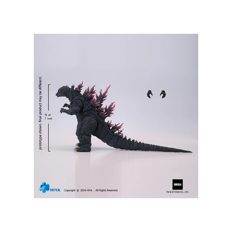 HIYA TOYS - Serie Exquisite Basic 1/12 - « Godzilla » 2000: Millennium (1999)