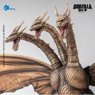 HIYA TOYS - Serie Exquisite Basic 1/12 - Versión «KING GHIDORAH BATTLE DAMAGED» - « Godzilla » contra King Ghidorah (1991)