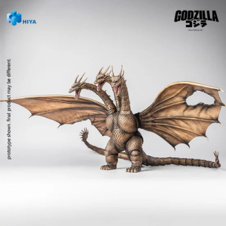 HIYA TOYS - Serie Exquisite Basic 1/12 - Versión «KING GHIDORAH BATTLE DAMAGED» - « Godzilla » contra King Ghidorah (1991)