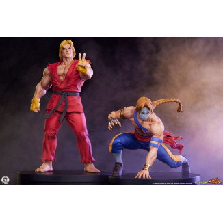 PCS - Street Fighter: Street Jam - Conjunto de estatuas a escala 1:10 de Ken y Vega